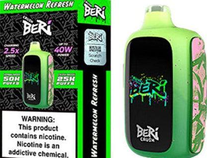 Front of Beri and Front of Box
