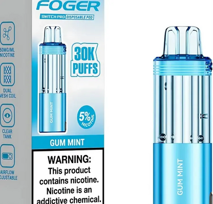 Front of Foger Pod and Front of Box