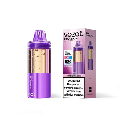 Vozol Sour Fcuking Fab Disposable Pod Front 
