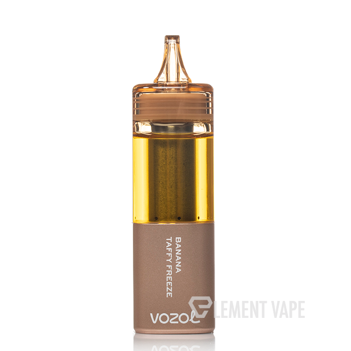 Vozol Banana Taffy Freeze Disposable Pod Front 