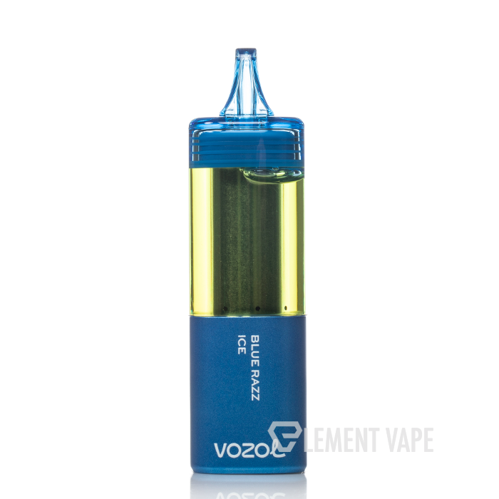 Vozol Blue Razz Ice Disposable Pod Front 